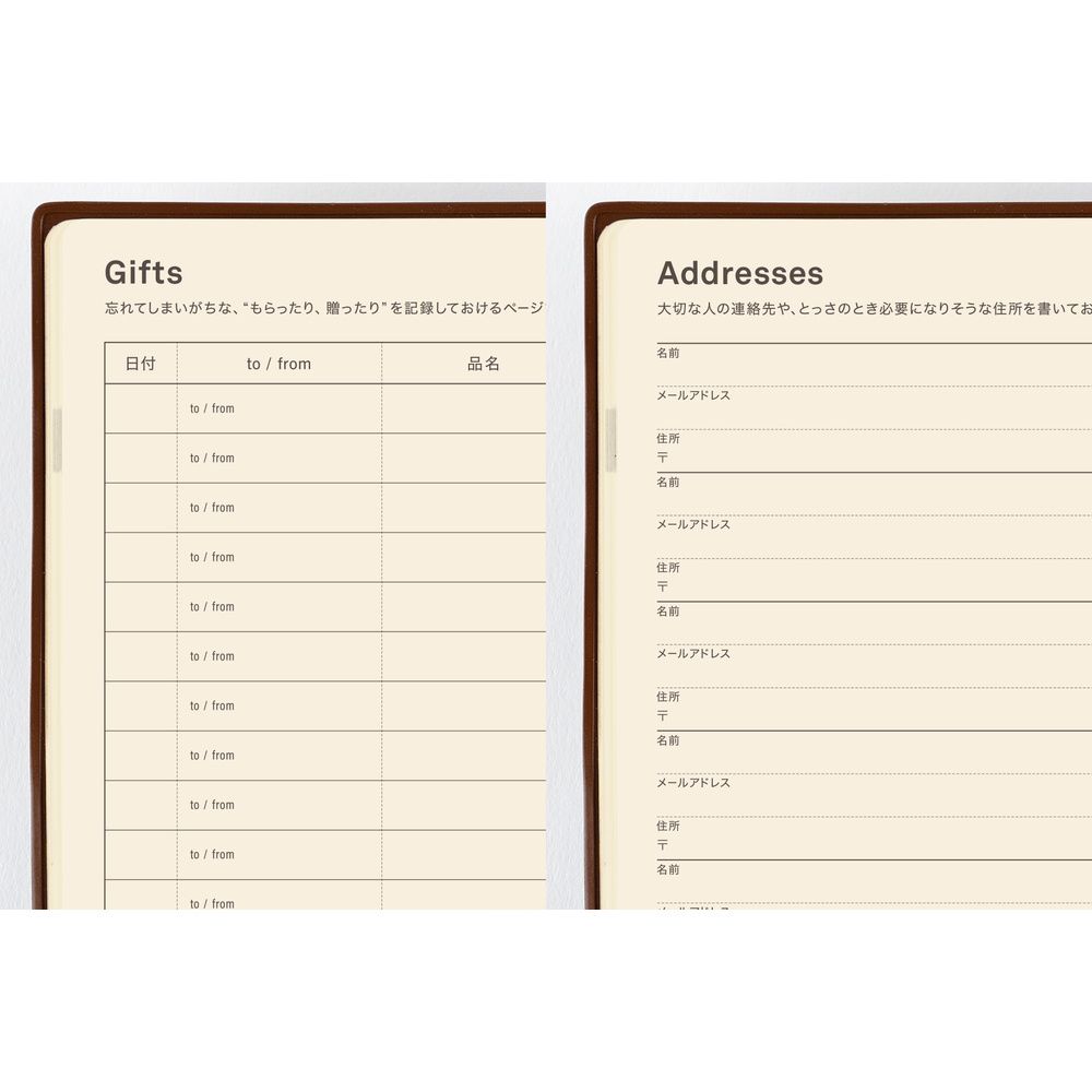 HOBONICHI | Diario de 5 Años A5 2027-2031 – Large 5-Year Techo JAP - Imagen 9