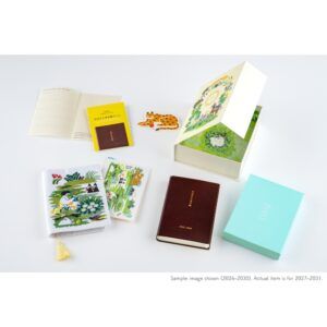 HOBONICHI | Set Regalo Diario de 5 Años A6 2027-2031 – iyo okumi (haconiwa) JAP