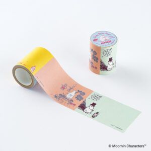 HOBONICHI | Rollo de Notas Adhesivas - Moomin: Sticky Note Roll (Moomin Family’s Island Life)