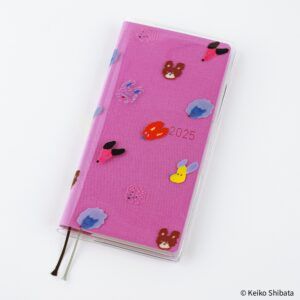 HOBONICHI | Funda Transparente Weeks - CLEAR COVER Weeks Keiko Shibata (Dog Ears Fluttering in the Wind)