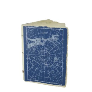 EPIGRAM | Cuaderno A6 Liso Artesanal Algodón - Sky Chart