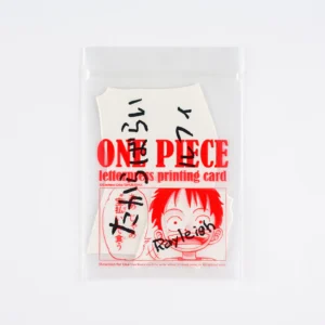 HOBONICHI | Set 8 Tarjetas Letterpress - ONE PIECE magazine: Vivre Card & Treasure Tab