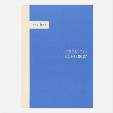 HOBONICHI | Agenda 2027 Mensual DAY-FREE A5 JAP