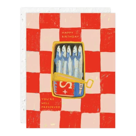 SEEDLINGS | Tarjeta Felicitación Cumpleaños – Sardines
