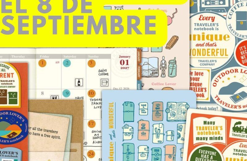 [PREVENTA] TRAVELER’S COMPANY | Agenda 2027 Mensual – TN Regular