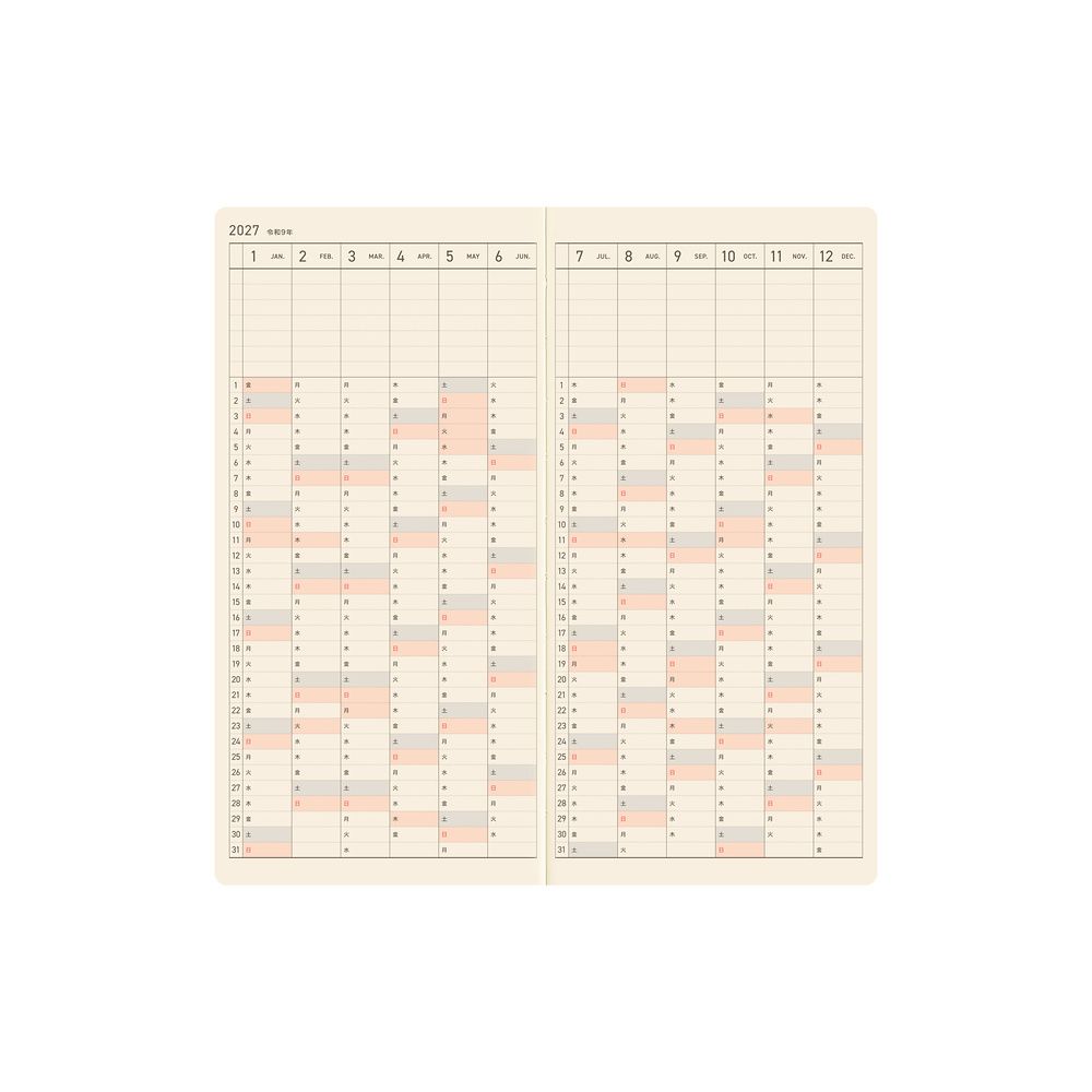 HOBONICHI | Agenda 2027 Semanal WEEKS B6 Slim - Moomin (A Day in the Life of Snufkin) JAP - Imagen 14