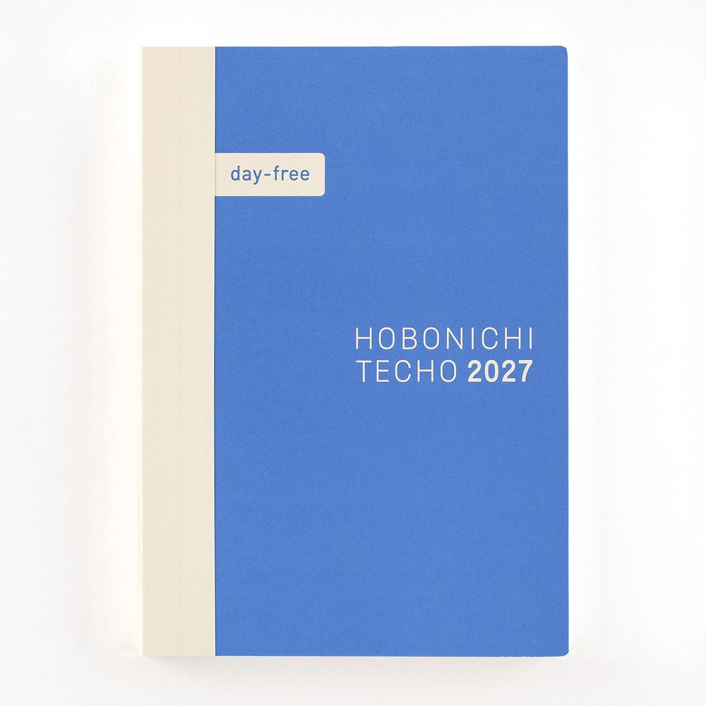 HOBONICHI | Agenda 2027 Mensual DAY-FREE A6 JAP