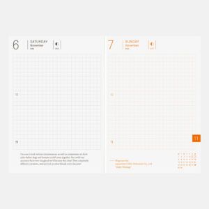 HOBONICHI | Agenda 2027 Diaria PLANNER A6 ENG