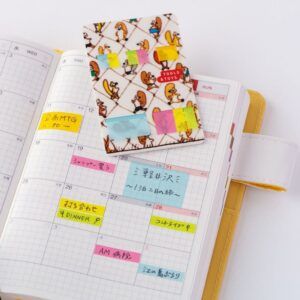 [PREVENTA] HOBONICHI | Notas Adhesivas Translúcidas - 100% ORANGE: Taking a Break