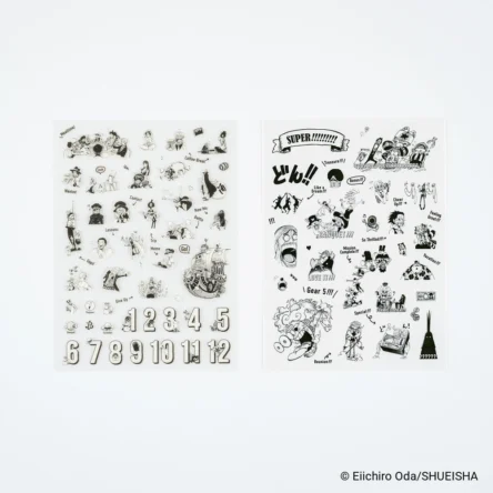 [PREVENTA] HOBONICHI | Pegatinas ONE PIECE magazine: Sticker Set Daily / SUPER!!!