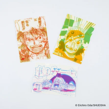 [PREVENTA] HOBONICHI | Set 3 Carpetas Transparentes A6 – Clear Folder A6 ONE PIECE magazine