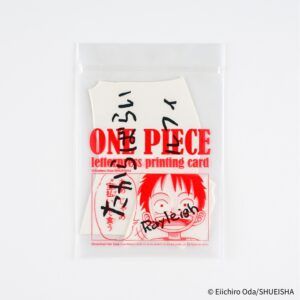 HOBONICHI | Set 8 Tarjetas Letterpress - ONE PIECE magazine: Vivre Card & Treasure Tab