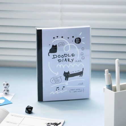 [PREVENTA] ICONIC | Agenda 2027 Semanal A5 DOODLE – 03 Soft Blue