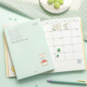 [PREVENTA] ICONIC | Agenda 2027 Semanal B6 BLAH BLAH DIARY - 02 Cream Mint