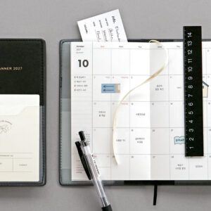 [PREVENTA] ICONIC | Agenda 2027 Semanal B6 Slim THE PLANNER S - 06 Black