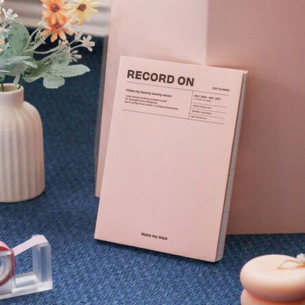 [PREVENTA] ICONIC | Agenda 2027 Semanal B6 RECORD ON FREE WEEKLY – 03 Misty Pink