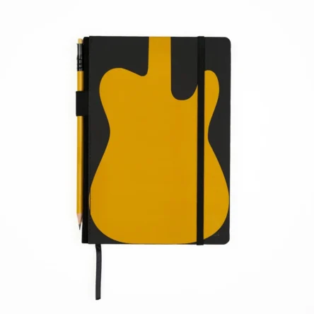 [PREVENTA] BLACKWING | Cuaderno Liso A5 + Lápiz – FENDER Butterscotch Blonde Telecaster