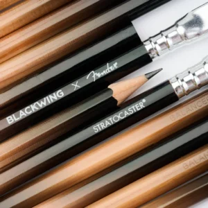 BLACKWING | Fender - 1 Lápiz (Equilibrado - 3B) - Sunburst Stratocaster