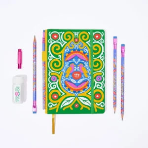 BLACKWING | Set FRIDA KAHLO - 4 Lápices + Sacapuntas + Cuaderno Liso + Guardapuntas