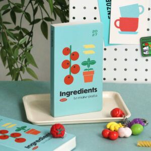ICONIC | Agenda 2027 Semanal B6 Slim SLOW DIARY - 01 Ingredients