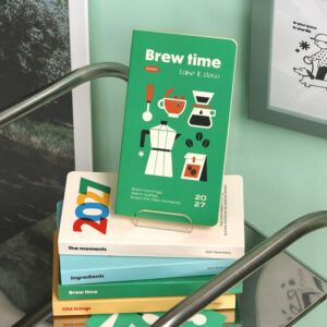 ICONIC | Agenda 2027 Semanal B6 Slim SLOW DIARY - 03 Brew time