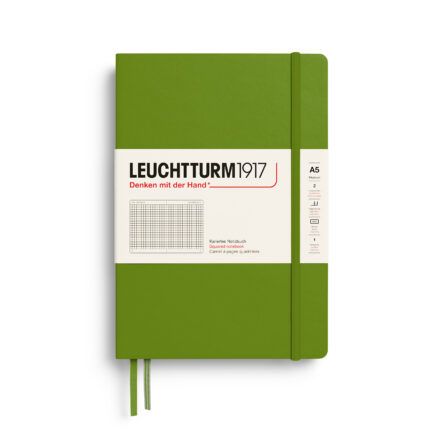 LEUCHTTURM1917 | Cuaderno A5 Cuadriculado MEDIUM – Moss