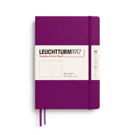 LEUCHTTURM1917 | Cuaderno A5 Liso MEDIUM – Burgundy