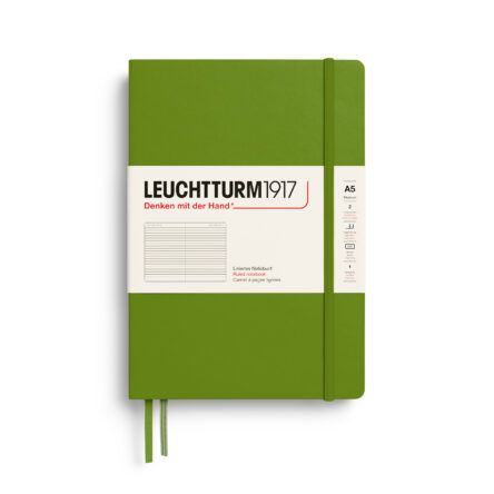 LEUCHTTURM1917 | Cuaderno A5 Rayado MEDIUM – Moss
