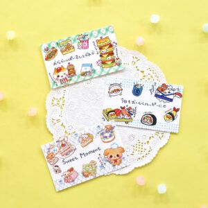 MIND WAVE | Pegatinas ANIMAL MENU Sticker – Hamkichi Sushi