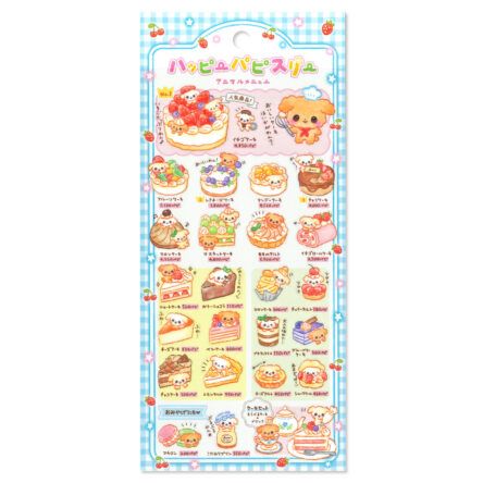MIND WAVE | Pegatinas ANIMAL MENU Sticker – Happy Puppy-sserie