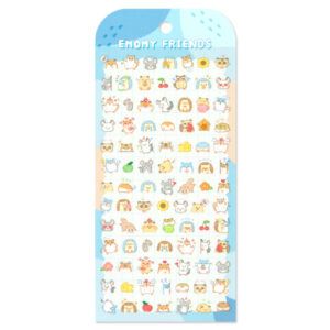 MIND WAVE | Pegatinas EMOMY FRIENDS Sticker - Hamsters