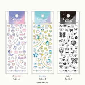 MIND WAVE | Pegatinas Glowing Jewels Sticker - Noir