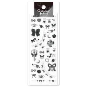 MIND WAVE | Pegatinas Glowing Jewels Sticker - Noir