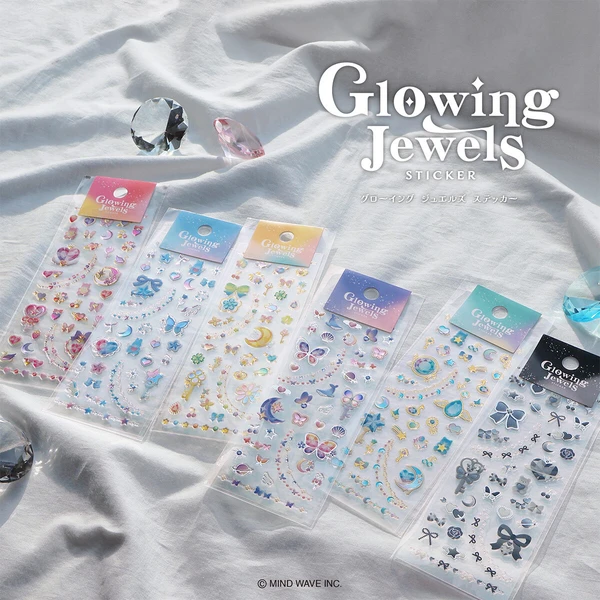 MIND WAVE | Pegatinas Glowing Jewels Sticker - Lovely - Imagen 4