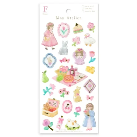 MIND WAVE | Pegatinas MON ATELIER Sticker – Flower