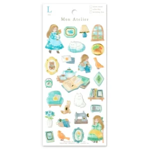 MIND WAVE | Pegatinas MON ATELIER Sticker – Life