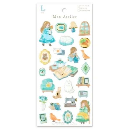MIND WAVE | Pegatinas MON ATELIER Sticker – Life