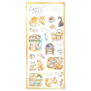MIND WAVE | Pegatinas NYANKO BIYORI Sticker – Candy Shop
