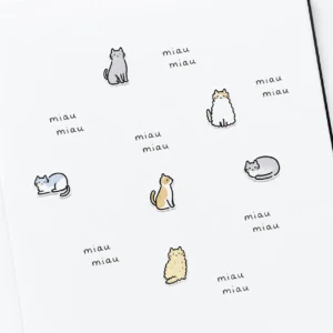 MIND WAVE | Pegatinas Tiny Tiny Seals - Cat