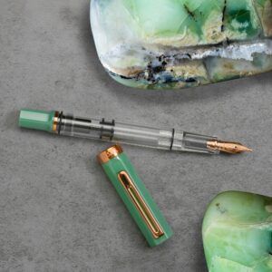 [PREVENTA] TWSBI | Pluma Estilográfica ECO - Jade Jelly w/Bronze